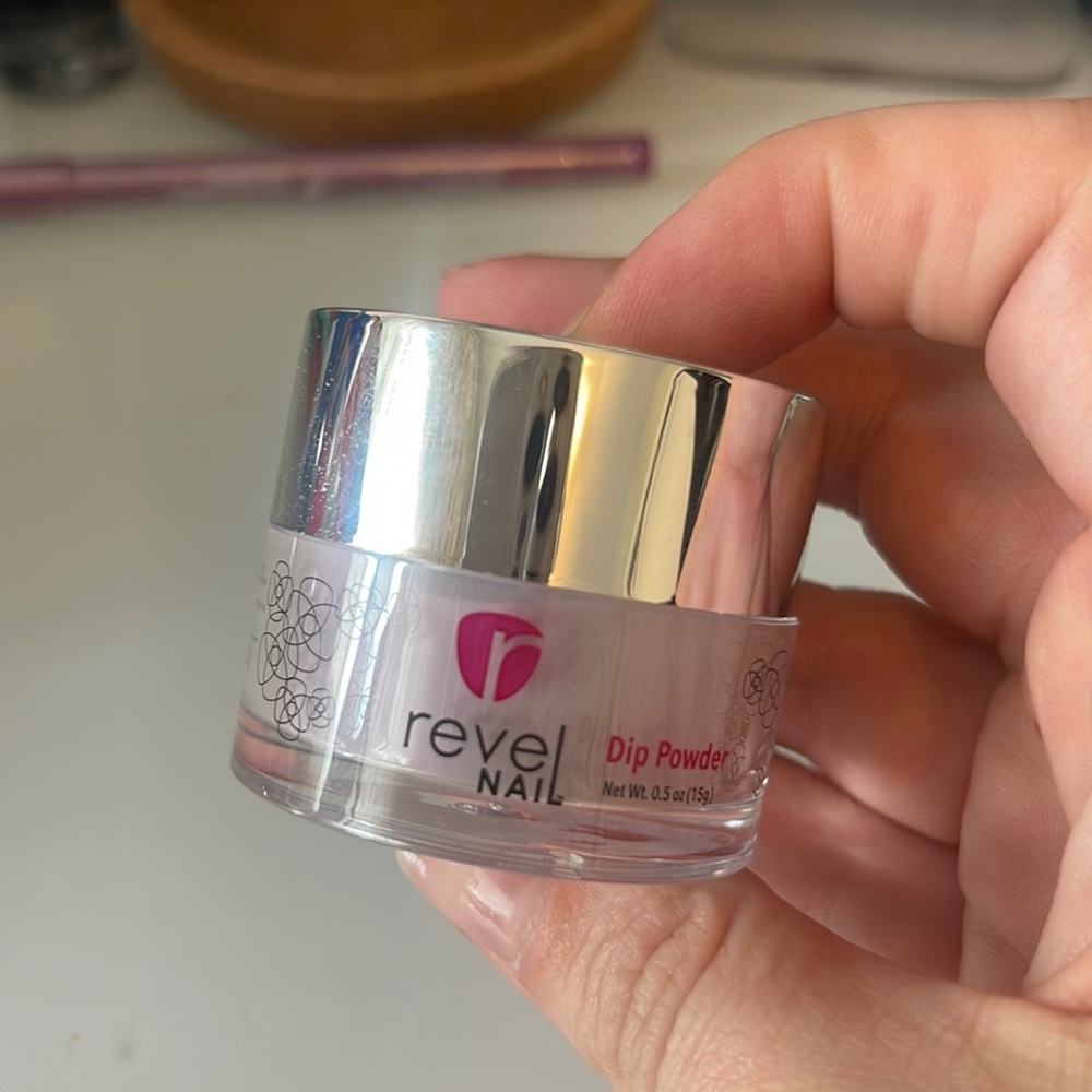 Revel nail dip powder nail polish, shade D227 Blowout, 0.5oz jar